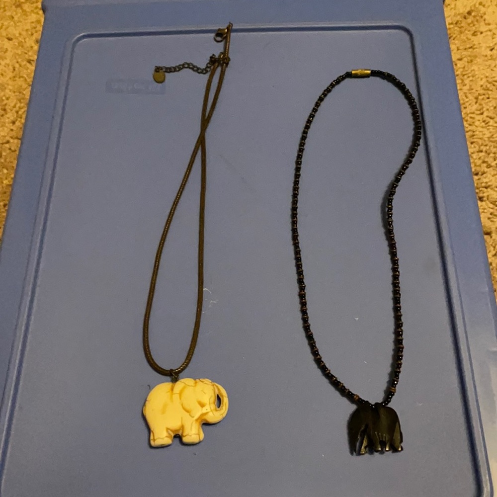 Elephant Necklace Bundle